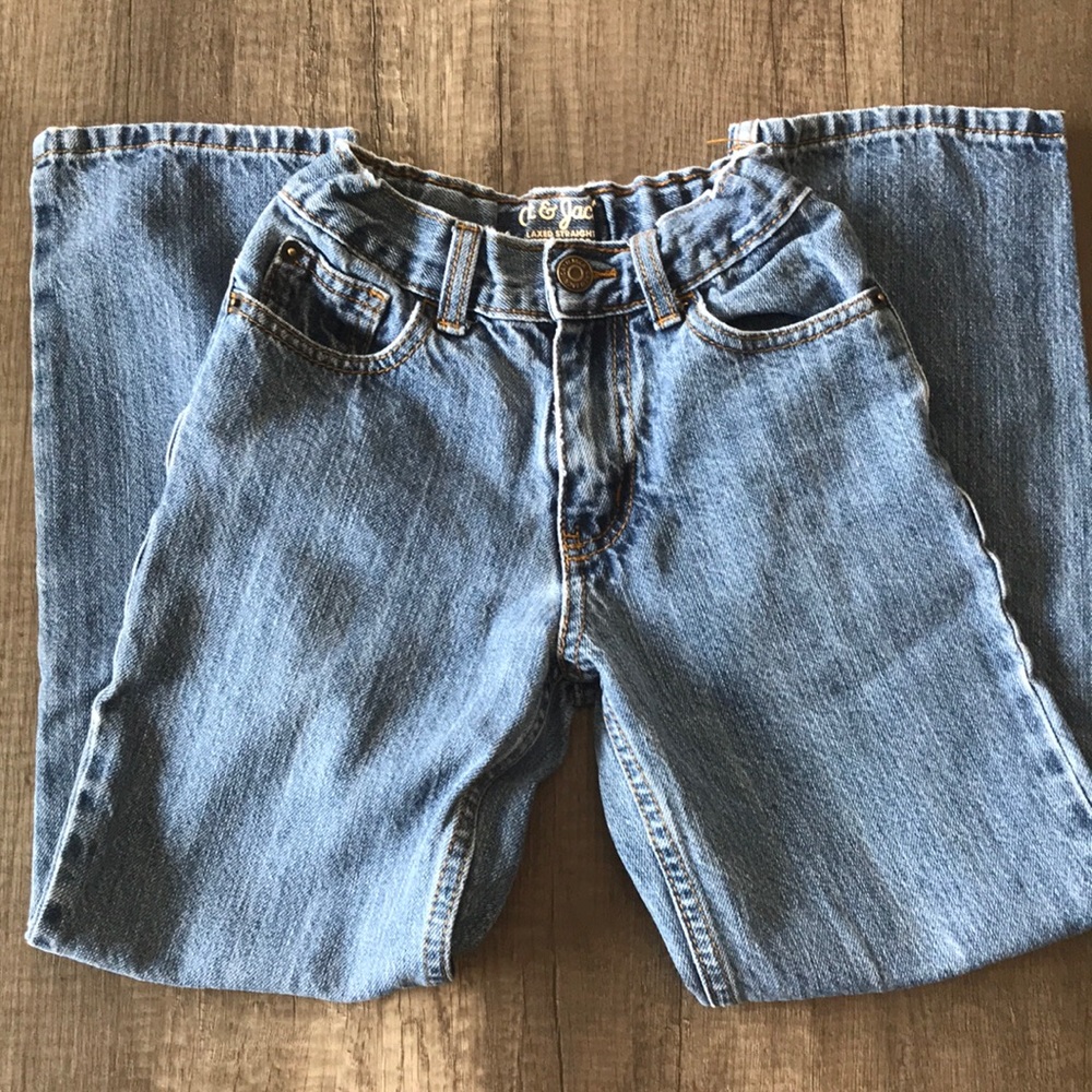 🔴3/$15 CAT & JACK relaxed straight boys jeans